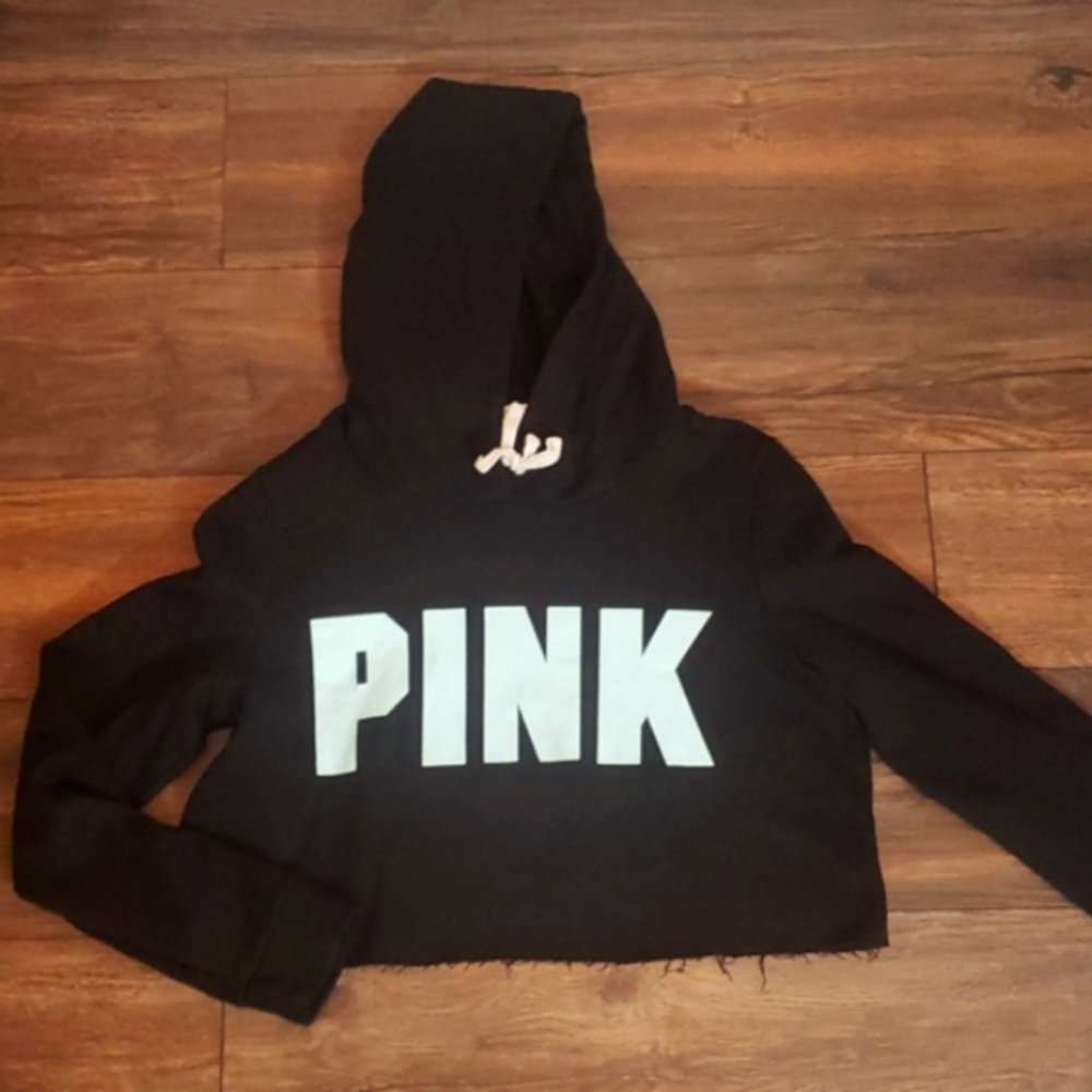 Victoria's secret Pink cropped hoodie.
